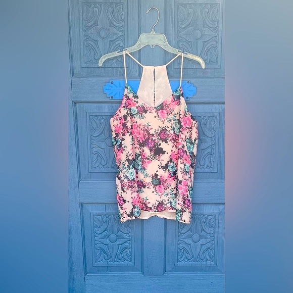 None Tops - Floral Camisole Top